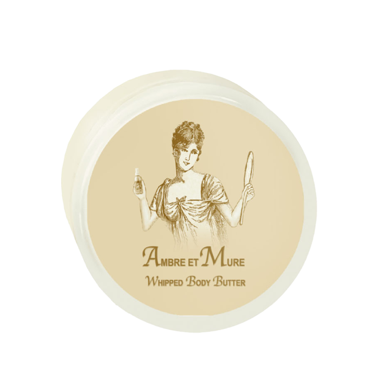 Ambre et Mure Argan Oil Whipped Body Butter 8oz.