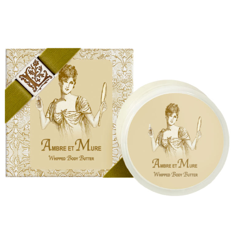 Ambre et Mure Argan Oil Whipped Body Butter 8oz.