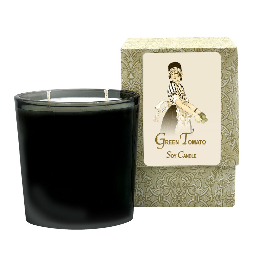 Green Tomato Medium Candle (60 to 70 hours Burning Time)