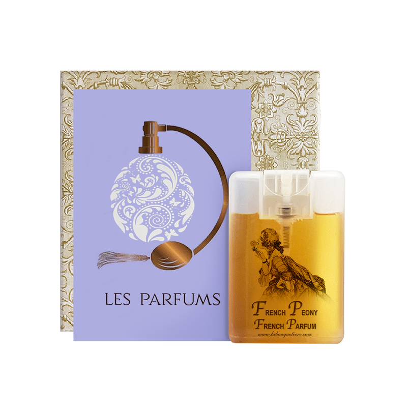 French Peony Eau de Parfum Spray Card 20ml.