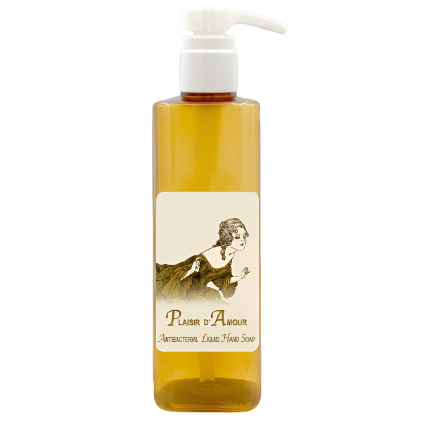 Plaisir d'Amour Antibacterial Liquid Hand Soap 20oz.