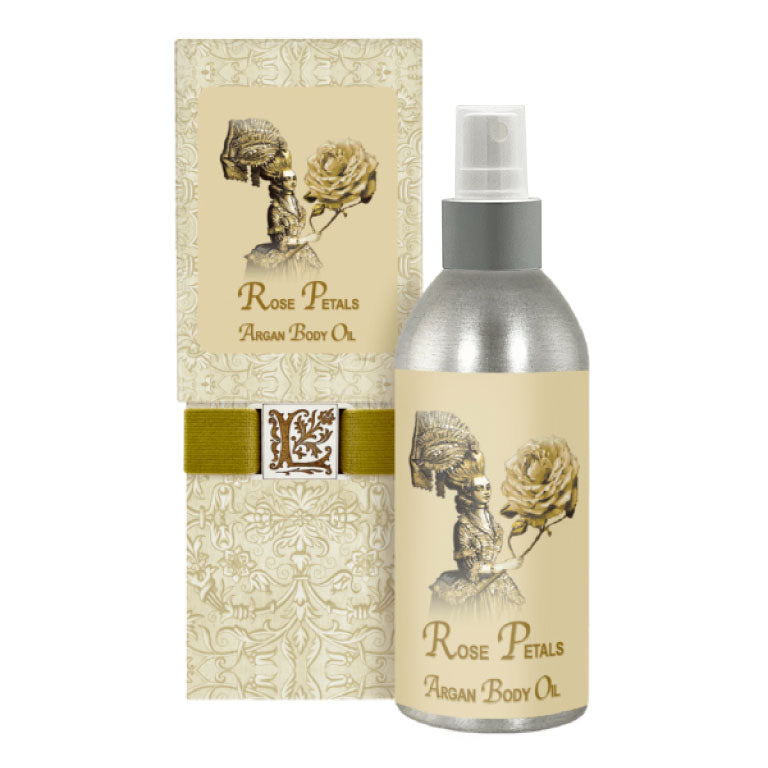 Rose Petals French Body Argan Oil 8oz.